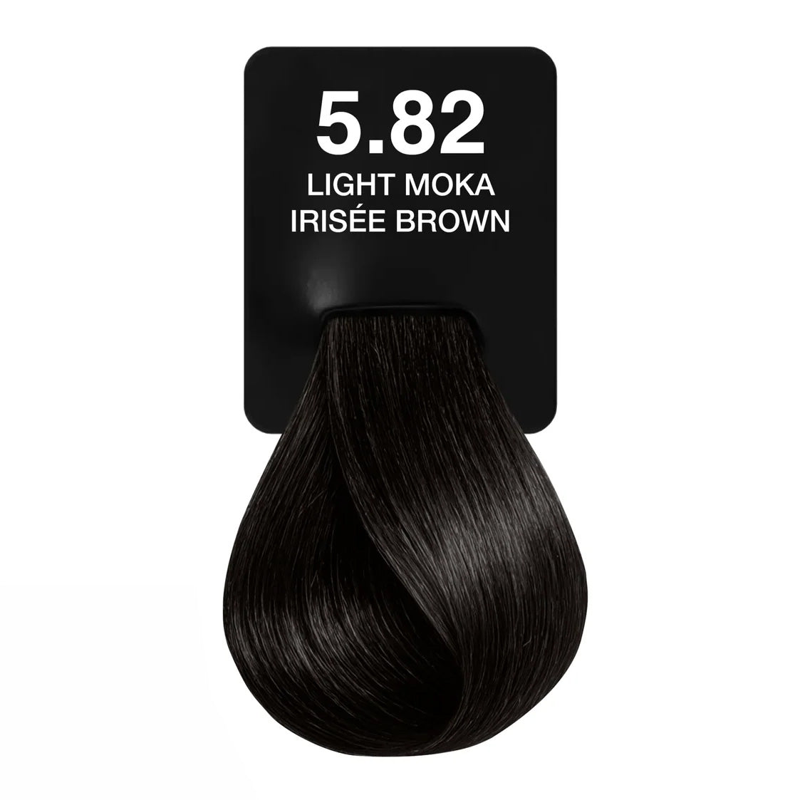 Cream Color 5.82 Light Moka Irisée Brown
