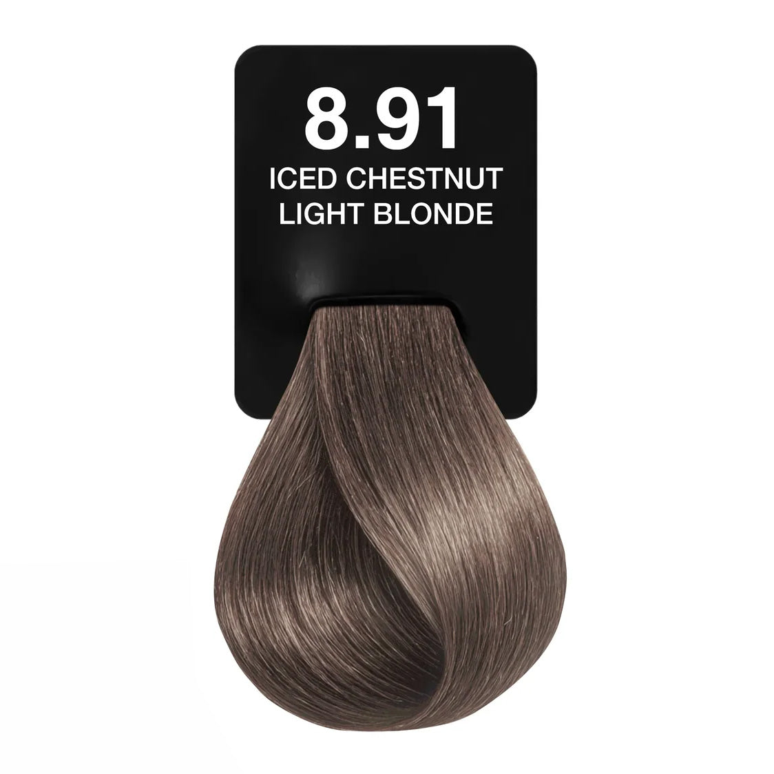 Cream Color 8.91 Iced Chestnut Light Blonde