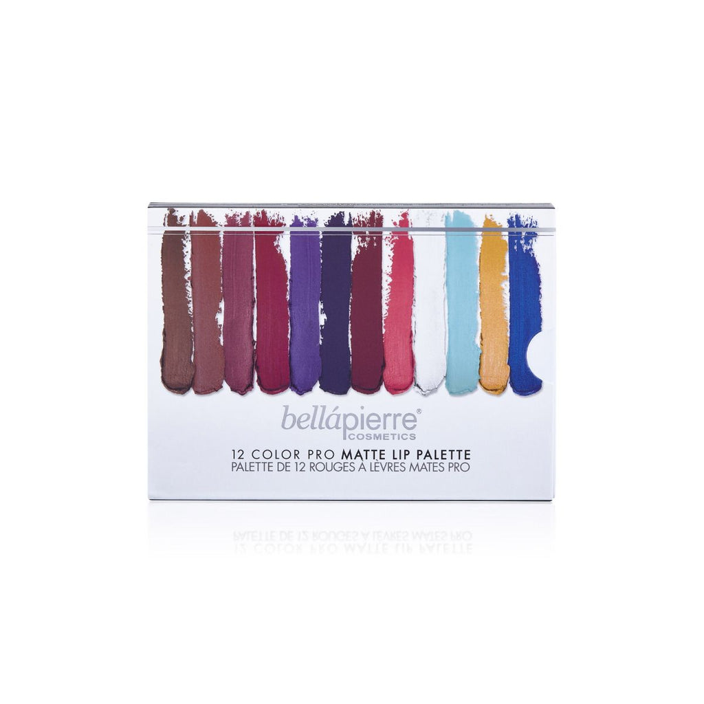 12 Color Pro Matte Lip Palette - Bellapierrechile