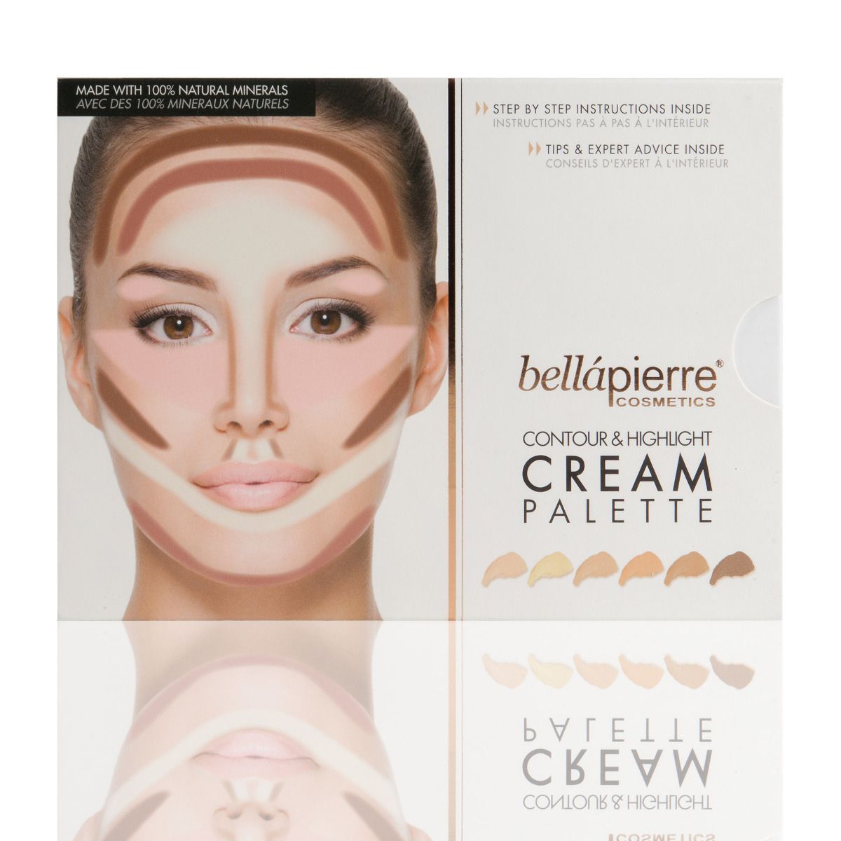 Contour & Highlight Cream Palette - Bellapierrechile